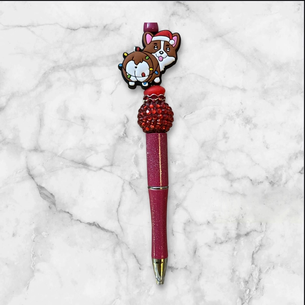 Corkie Festive Handcrafted Pen NEW